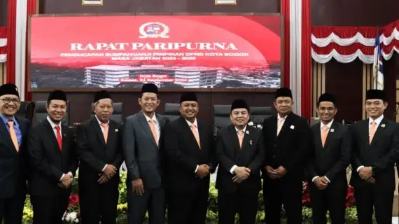 Dedi Mulyono Resmi Dilantik Menjadi Anggota DPRD Kota Bogor